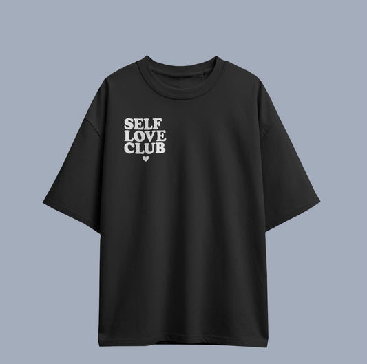 SELF LOVE CLUB [ UNISEX ] OVERSIZED T-SHIRT